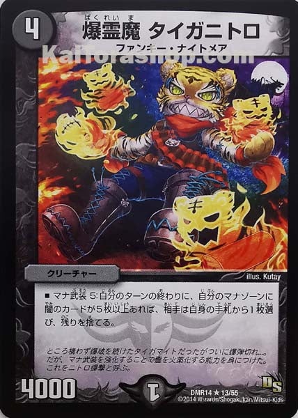 DMR-14 13/55 R 爆霊魔 タイガニトロ