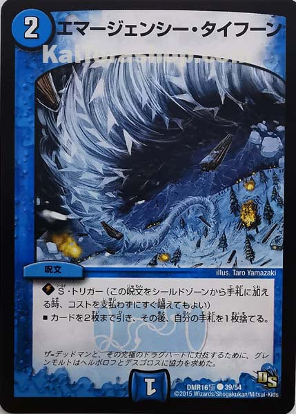 DMR-16極 39/54 C エマージェンシー・タイフーン