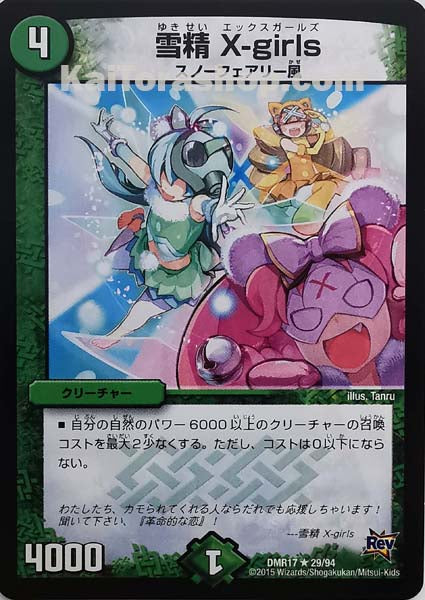 DMR-17 29/94 R 雪精 X-girls