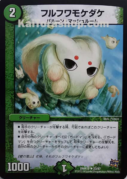 DMR-19 23/87 R フルフワモケダケ