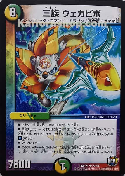 DMR-21 22/94 R 三族 ウェカピポ