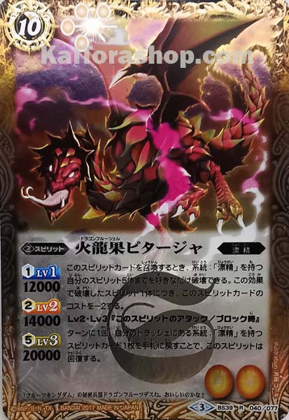 BS39-040 R 火龍果ピタージャ