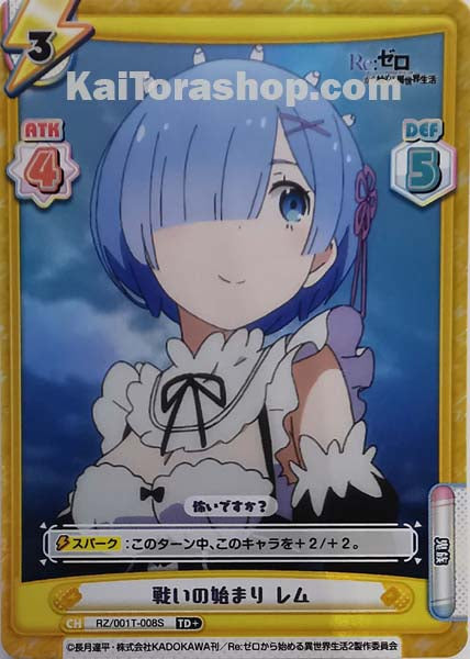 RZ-001T-008S TD+ 戦いの始まり レム