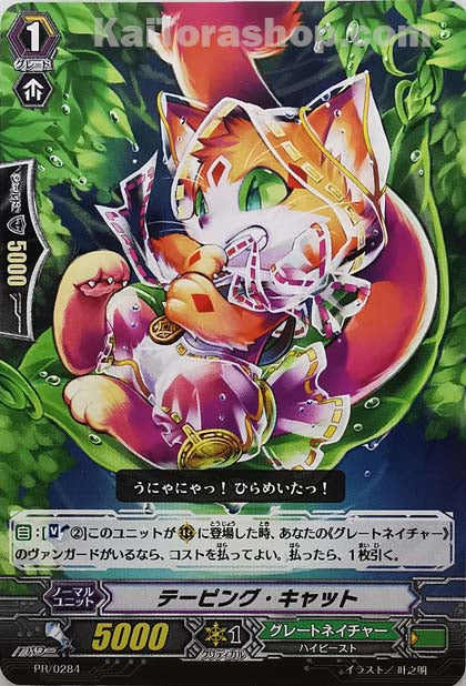 PR/0284 テーピング・キャット