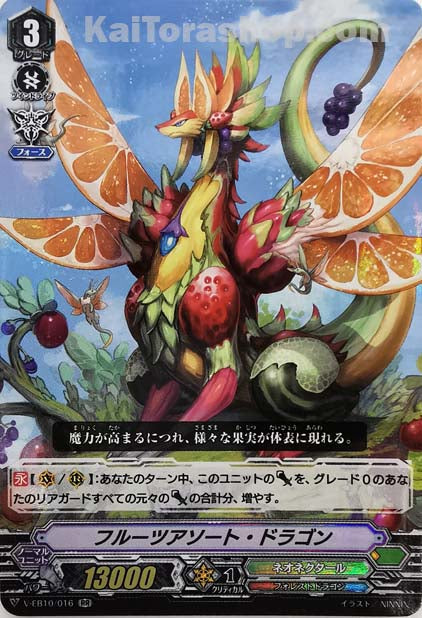 V-EB10/016 RR フルーツアソート・ドラゴン