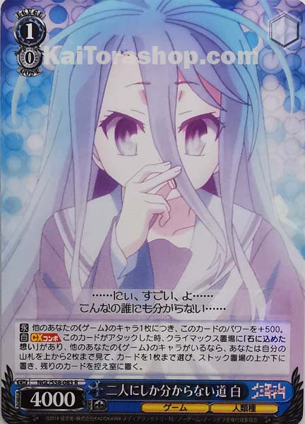 NGL/S58-083 R 二人にしか分からない道 白