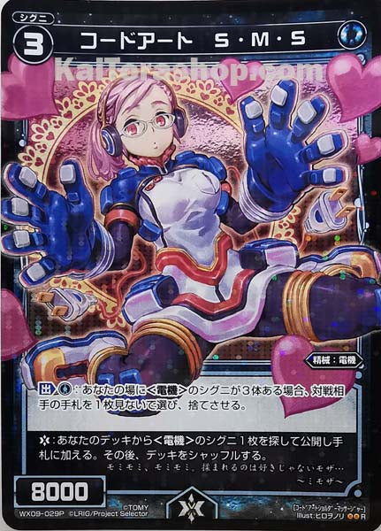 WX09-029P R コードアート S・M・S