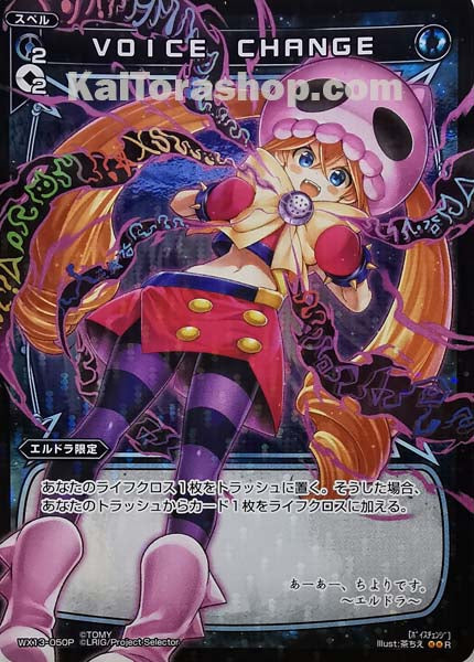 WX13-050P R VOICE CHANGE