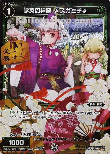 WX18-050P R 学英の真髄 #スガミチ#