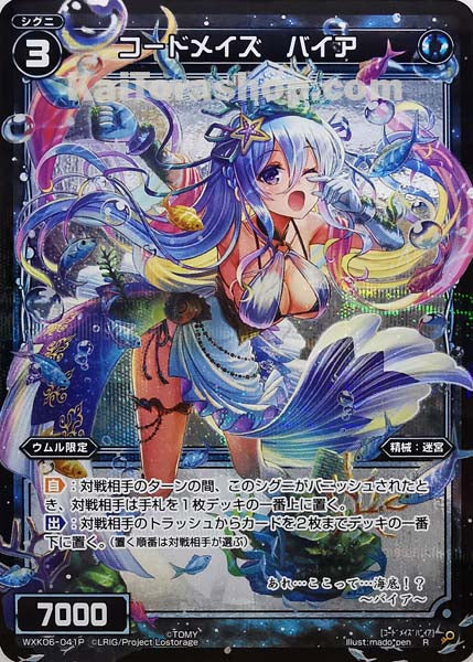 WXK06-041P R コードメイズ バイア