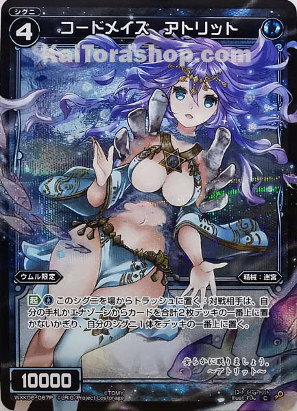 WXK06-067P C コードメイズ アトリット