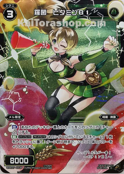 WXK07-073P C 羅菌 ビタミンB1