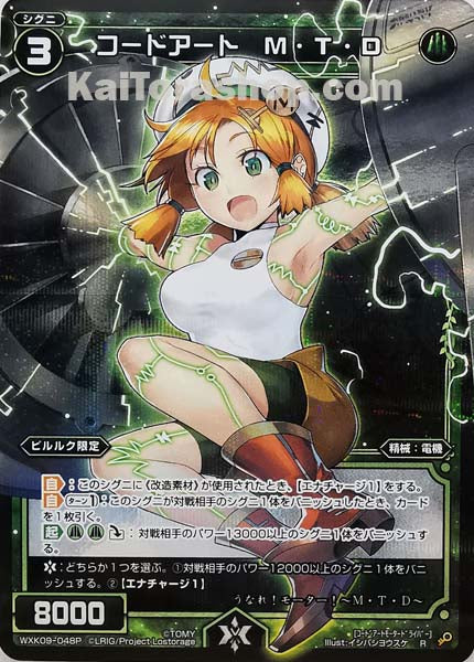 WXK09-048P R コードアート M・T・D