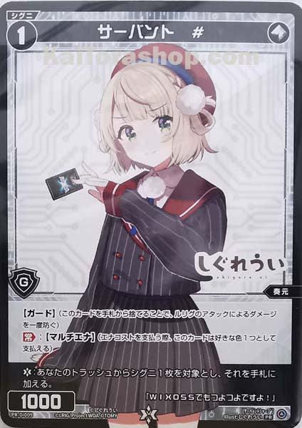 PR-Di009 PR サーバント #