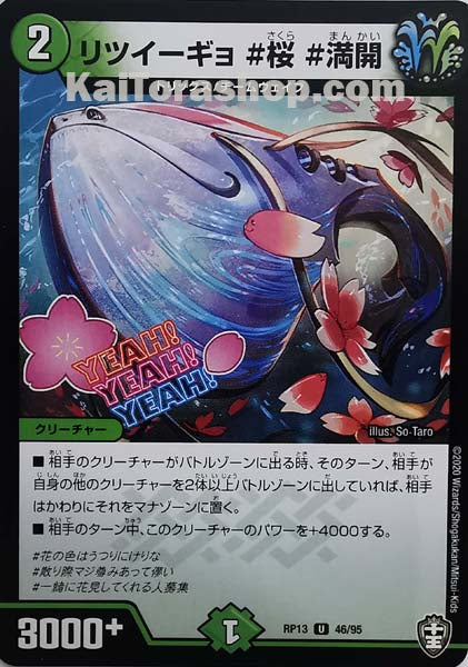 DMRP-13 46/95 U リツイーギョ #桜 #満開